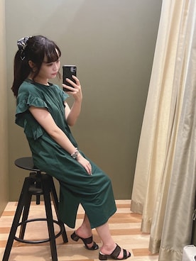 「rienda（リエンダ）のアイテム（財布/小物）」を使った、ﾕﾂﾞﾂﾞｷさん（レディース・157cm）の夏コーディネート