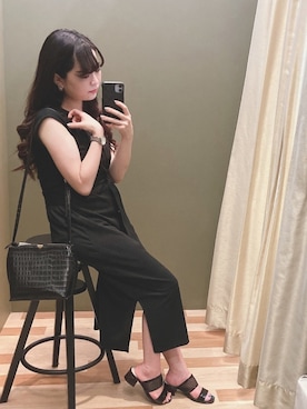 「COACH（コーチ）のアイテム（アクセサリー）」を使った、ﾕﾂﾞﾂﾞｷさん（レディース・157cm）の夏コーディネート