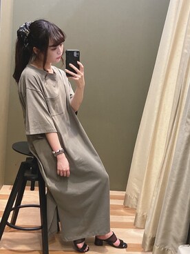 「rienda（リエンダ）のアイテム（財布/小物）」を使った、ﾕﾂﾞﾂﾞｷさん（レディース・157cm）の夏コーディネート