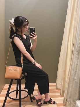 「rienda（リエンダ）のアイテム（財布/小物）」を使った、ﾕﾂﾞﾂﾞｷさん（レディース・157cm）の夏コーディネート