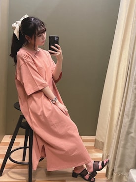 「rienda（リエンダ）のアイテム（財布/小物）」を使った、ﾕﾂﾞﾂﾞｷさん（レディース・157cm）の夏コーディネート
