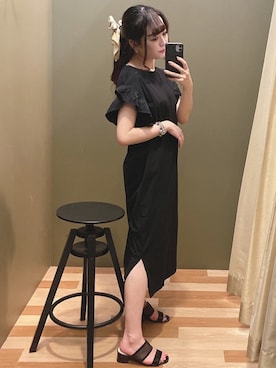 「rienda（リエンダ）のアイテム（財布/小物）」を使った、ﾕﾂﾞﾂﾞｷさん（レディース・157cm）の秋コーディネート