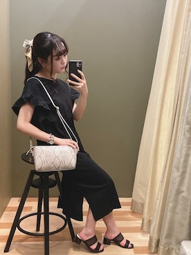 「rienda（リエンダ）のアイテム（財布/小物）」を使った、ﾕﾂﾞﾂﾞｷさん（レディース・157cm）の秋コーディネート