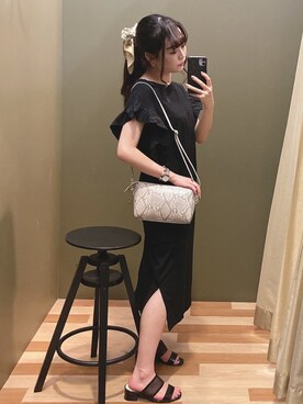 「rienda（リエンダ）のアイテム（財布/小物）」を使った、ﾕﾂﾞﾂﾞｷさん（レディース・157cm）の秋コーディネート