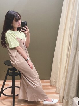 「Petit fleur（プチフルール）のアイテム」を使った、ﾕﾂﾞﾂﾞｷさん（レディース・157cm）の秋コーディネート