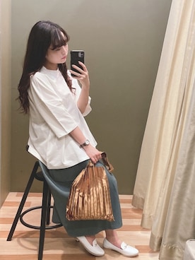 「COACH（コーチ）のアイテム（アクセサリー）」を使った、ﾕﾂﾞﾂﾞｷさん（レディース・157cm）の秋コーディネート