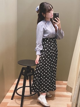 「ELENCARE DUE（エレンカーレデュエ）のアイテム」を使った、ﾕﾂﾞﾂﾞｷさん（レディース・157cm）の秋コーディネート