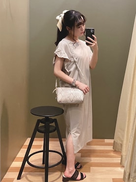 「rienda（リエンダ）のアイテム（財布/小物）」を使った、ﾕﾂﾞﾂﾞｷさん（レディース・157cm）の秋コーディネート