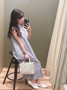「COACH（コーチ）のアイテム（アクセサリー）」を使った、ﾕﾂﾞﾂﾞｷさん（レディース・157cm）の秋コーディネート