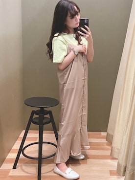 「Petit fleur（プチフルール）のアイテム」を使った、ﾕﾂﾞﾂﾞｷさん（レディース・157cm）の秋コーディネート