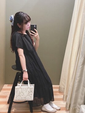 「COACH（コーチ）のアイテム（アクセサリー）」を使った、ﾕﾂﾞﾂﾞｷさん（レディース・157cm）の秋コーディネート