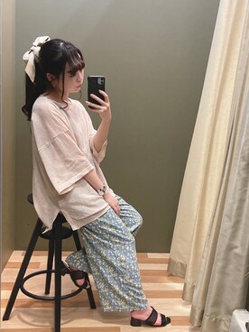 「rienda（リエンダ）のアイテム（財布/小物）」を使った、ﾕﾂﾞﾂﾞｷさん（レディース・157cm）の秋コーディネート