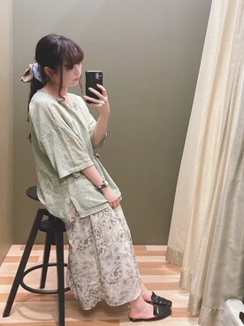 ユヅヅキさん(レディース・157cm)の秋コーディネート