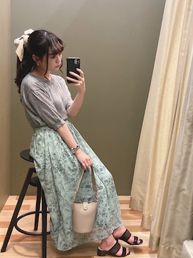 「rienda（リエンダ）のアイテム（財布/小物）」を使った、ﾕﾂﾞﾂﾞｷさん（レディース・157cm）の秋コーディネート