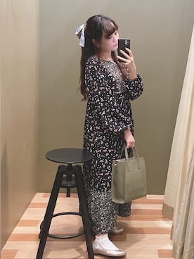 「cache cache（カシュ カシュ）のアイテム」を使った、ﾕﾂﾞﾂﾞｷさん（レディース・157cm）の秋コーディネート