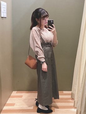 「Furryrate（ファーリーレート）のアイテム」を使った、ﾕﾂﾞﾂﾞｷさん（レディース・157cm）の秋コーディネート