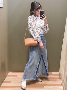 ﾕﾂﾞﾂﾞｷさん（レディース・157cm）の秋コーディネート