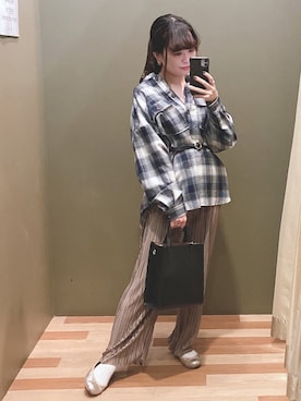 「cache cache（カシュ カシュ）のアイテム」を使った、ﾕﾂﾞﾂﾞｷさん（レディース・157cm）の秋コーディネート