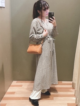 「COACH（コーチ）のアイテム（アクセサリー）」を使った、ﾕﾂﾞﾂﾞｷさん（レディース・157cm）の秋コーディネート