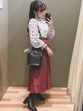 ﾕﾂﾞﾂﾞｷさん（レディース・157cm）の秋コーディネート