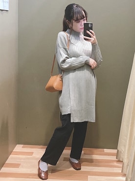 「COACH（コーチ）のアイテム（アクセサリー）」を使った、ﾕﾂﾞﾂﾞｷさん（レディース・157cm）の秋コーディネート