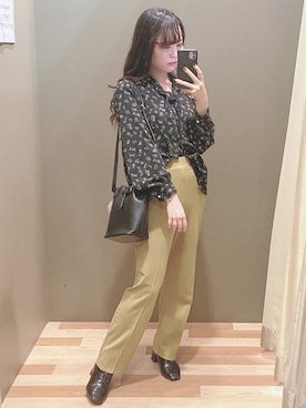 ﾕﾂﾞﾂﾞｷさん（レディース・157cm）の秋コーディネート