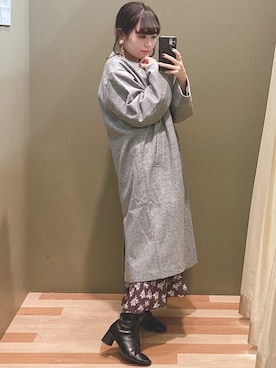 ﾕﾂﾞﾂﾞｷさん（レディース・157cm）の秋コーディネート