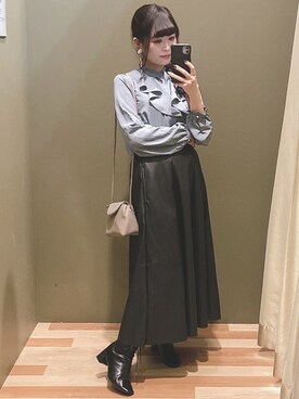 ﾕﾂﾞﾂﾞｷさん（レディース・157cm）の秋コーディネート