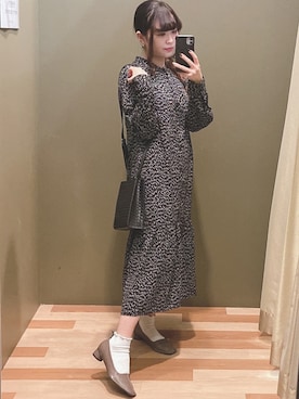 「Sugar spoon（シュガースプーン）のアイテム」を使った、ﾕﾂﾞﾂﾞｷさん（レディース・157cm）の秋コーディネート