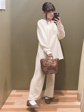 「COACH（コーチ）のアイテム（アクセサリー）」を使った、ﾕﾂﾞﾂﾞｷさん（レディース・157cm）の秋コーディネート