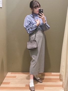 ユヅヅキさん(レディース・157cm)の秋コーディネート