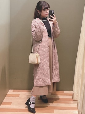 「COACH（コーチ）のアイテム（アクセサリー）」を使った、ﾕﾂﾞﾂﾞｷさん（レディース・157cm）の秋コーディネート