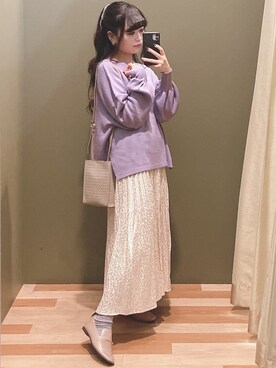 ユヅヅキさん(レディース・157cm)の秋コーディネート