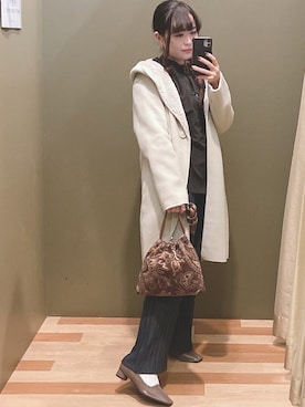 「チャイナシャツ」｜「アイテム（その他アウター）」を使った、ﾕﾂﾞﾂﾞｷさん（レディース・157cm）の秋コーディネート