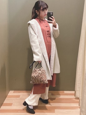 「RAY CASSIN（レイカズン）のアイテム（パンツ）」を使った、ﾕﾂﾞﾂﾞｷさん（レディース・157cm）の秋コーディネート