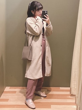 「COACH（コーチ）のアイテム（リング）」を使った、ﾕﾂﾞﾂﾞｷさん（レディース・157cm）の秋コーディネート