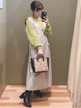 「Furryrate（ファーリーレート）のアイテム」を使った、ﾕﾂﾞﾂﾞｷさん（レディース・157cm）の秋コーディネート