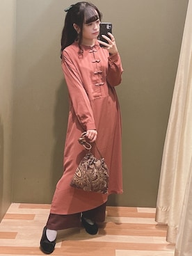 「COACH（コーチ）のアイテム（アクセサリー）」を使った、ﾕﾂﾞﾂﾞｷさん（レディース・157cm）の秋コーディネート