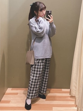 「Sugar spoon（シュガースプーン）のアイテム」を使った、ﾕﾂﾞﾂﾞｷさん（レディース・157cm）の秋コーディネート