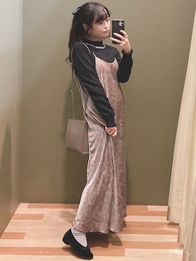 「COACH（コーチ）のアイテム（アクセサリー）」を使った、ﾕﾂﾞﾂﾞｷさん（レディース・157cm）の秋コーディネート