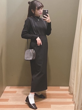 「COACH（コーチ）のアイテム（アクセサリー）」を使った、ﾕﾂﾞﾂﾞｷさん（レディース・157cm）の秋コーディネート