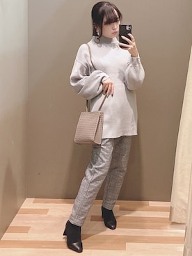 「Sugar spoon（シュガースプーン）のアイテム」を使った、ﾕﾂﾞﾂﾞｷさん（レディース・157cm）の秋コーディネート