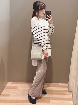 「COACH（コーチ）のアイテム（リング）」を使った、ﾕﾂﾞﾂﾞｷさん（レディース・157cm）の秋コーディネート