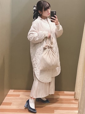 「Sugar spoon（シュガースプーン）のアイテム」を使った、ﾕﾂﾞﾂﾞｷさん（レディース・157cm）の秋コーディネート