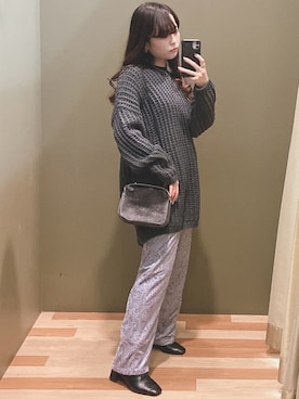 「COACH（コーチ）のアイテム（アクセサリー）」を使った、ﾕﾂﾞﾂﾞｷさん（レディース・157cm）の秋コーディネート