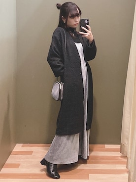 「COACH（コーチ）のアイテム（アクセサリー）」を使った、ﾕﾂﾞﾂﾞｷさん（レディース・157cm）の秋コーディネート