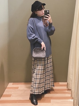 ﾕﾂﾞﾂﾞｷさん（レディース・157cm）の秋コーディネート