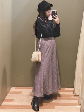 ﾕﾂﾞﾂﾞｷさん（レディース・157cm）の秋コーディネート