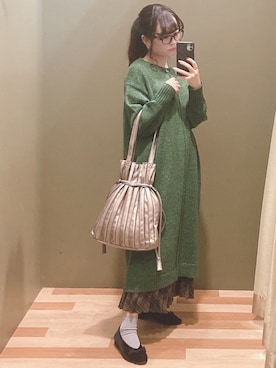 ﾕﾂﾞﾂﾞｷさん（レディース・157cm）の秋コーディネート