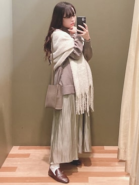 ﾕﾂﾞﾂﾞｷさん（レディース・157cm）の秋コーディネート